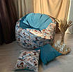 Крісло-мішок м'який пуф для сидіння зручне Люлька для дорослих і дітей, фото 7