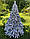 Литая елка "Буковельская" заснеженная 2,1 м. Искусственные пышные елки литые заснеженные 210 см, фото 3