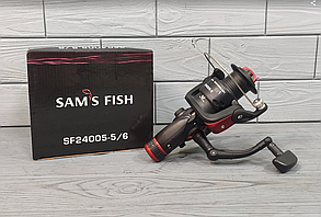 Котушка з бейтраннером Sams Fish 3bb 5000 з графітової шпулей SF24005-5