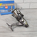 Котушка рибальська Cobra NEW 5000 3BB FF23574 металева шпуля з додатковою графітової шпулей, фото 6
