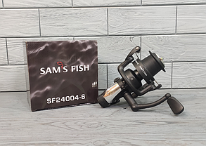 Котушка з бейтраннером Sams Fish 3bb 6000 з графітової шпулей SF24004-6