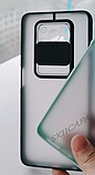 Чохол бампер soft-touch з шторкою для камери Xiaomi Redmi Note 9s / Xiaomi Redmi Note 9 Pro Колір Чорний, фото 5