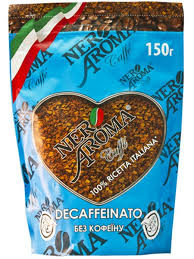 Кава розчинна Aroma Nero 100% арабіка 150г (без кофеїну)