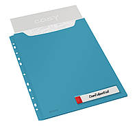 Файловый карман LEITZ COSY А4, 200 мкм до 150 листов. Упаковка 3 шт. (4668-00) Синий