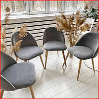 Мягкое кресло для кухни стул велюр в гостинную велюровий обеденный стул на кухню мягкое кухонное кресло Люкс