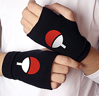 Митенки Перчатки Клана Учиха Наруто Uchiha Clan Naruto Cosplay Anime Gloves| Косплей Аксессуар из Аниме Наруто