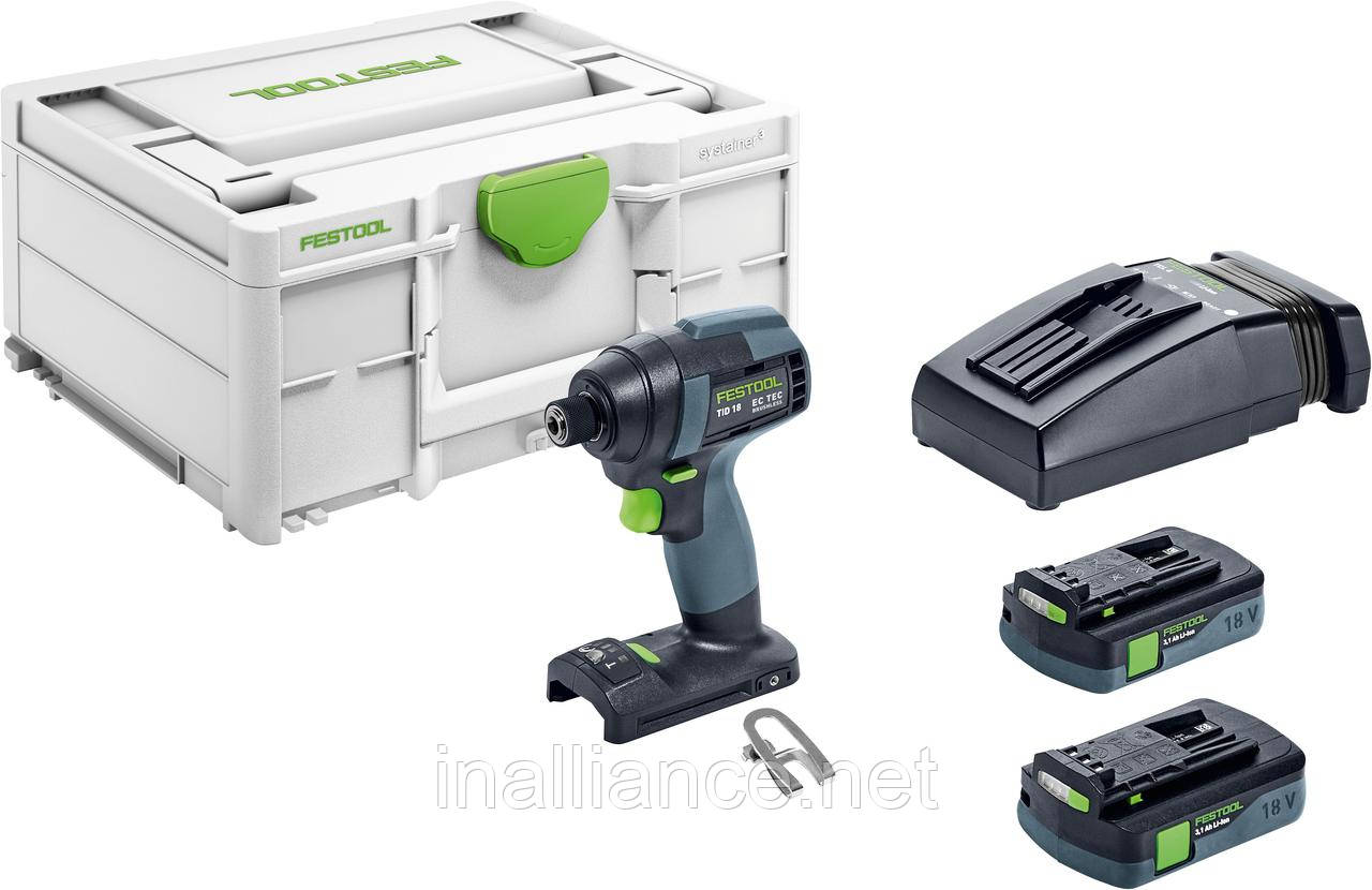 Акумуляторний ударний імпульсний шурупокрут TID 18 C 3.0-Plus Festool 576485