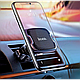 Магнітний тримач на повітропровід Hoco CA65 Sagittarius series air outlet magnetic car holder Чорний, фото 8