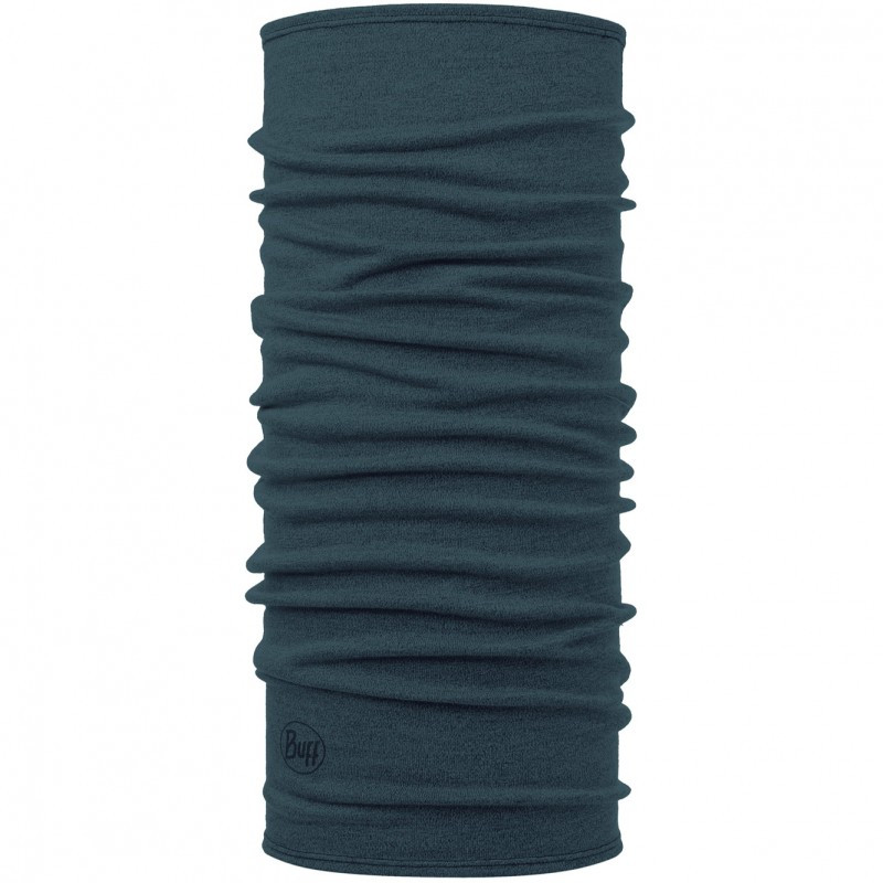 Баф осінь-зима вовна BUFF Midweight Merino Wool melange dustyblue, фото 1