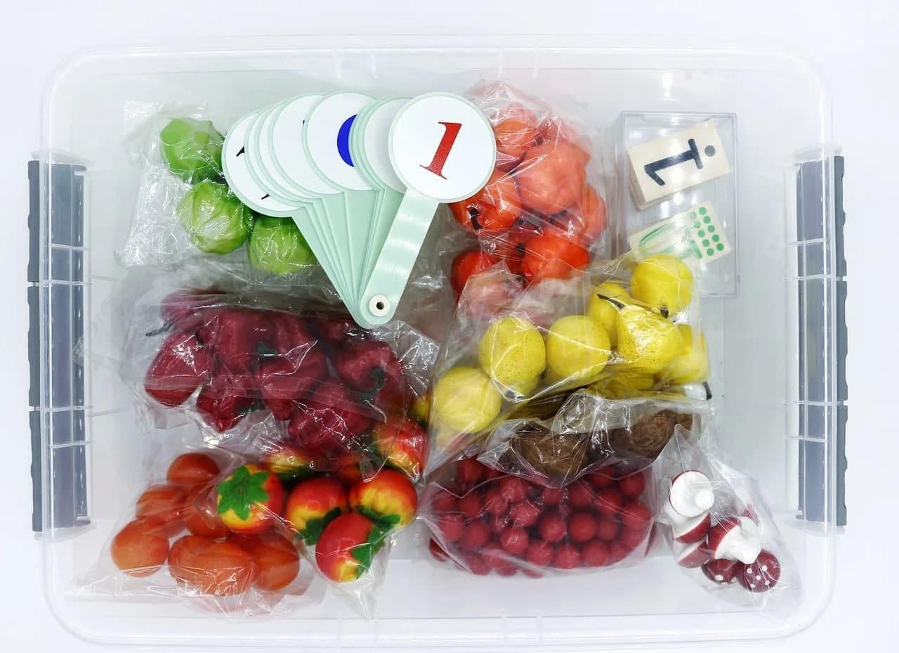 Лічильний матеріал (набір: підрахунки до 100, на 4-10 чоловік), фото 1