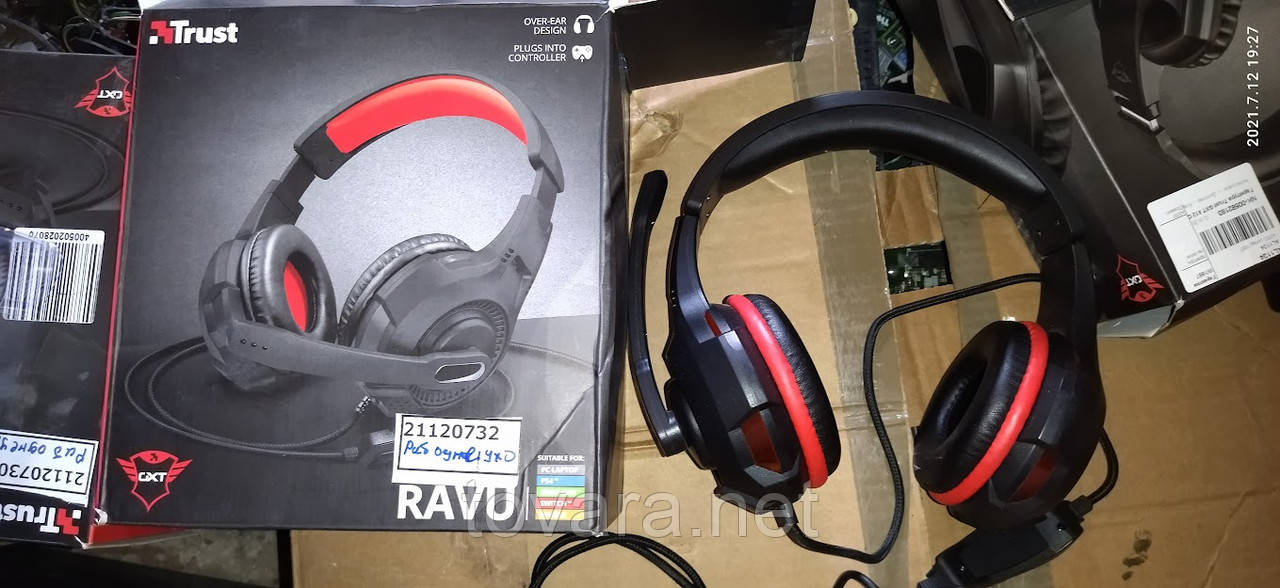Наушники Trust GXT 307 Ravu 22450 № 21120732