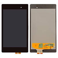 Дисплей для Asus Nexus 7 google 2Gen 2013, ME571, модуль у зборі екран і сенсор тачскрин, чорний