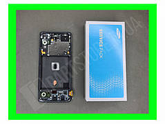 Дисплей Samsung A516 Black А51 2020 (GH82-23100A) сервісний оригінал у зборі з рамкою