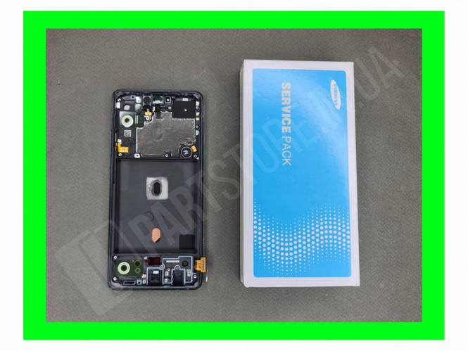 Купить Дисплей Samsung A516 Black А51 2020 (GH82-23100A) сервисный ...