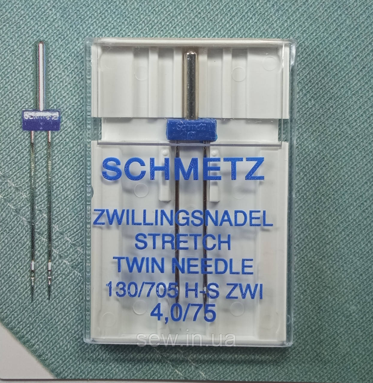 Голка Scmetz Stretch подвійна 4.0/75