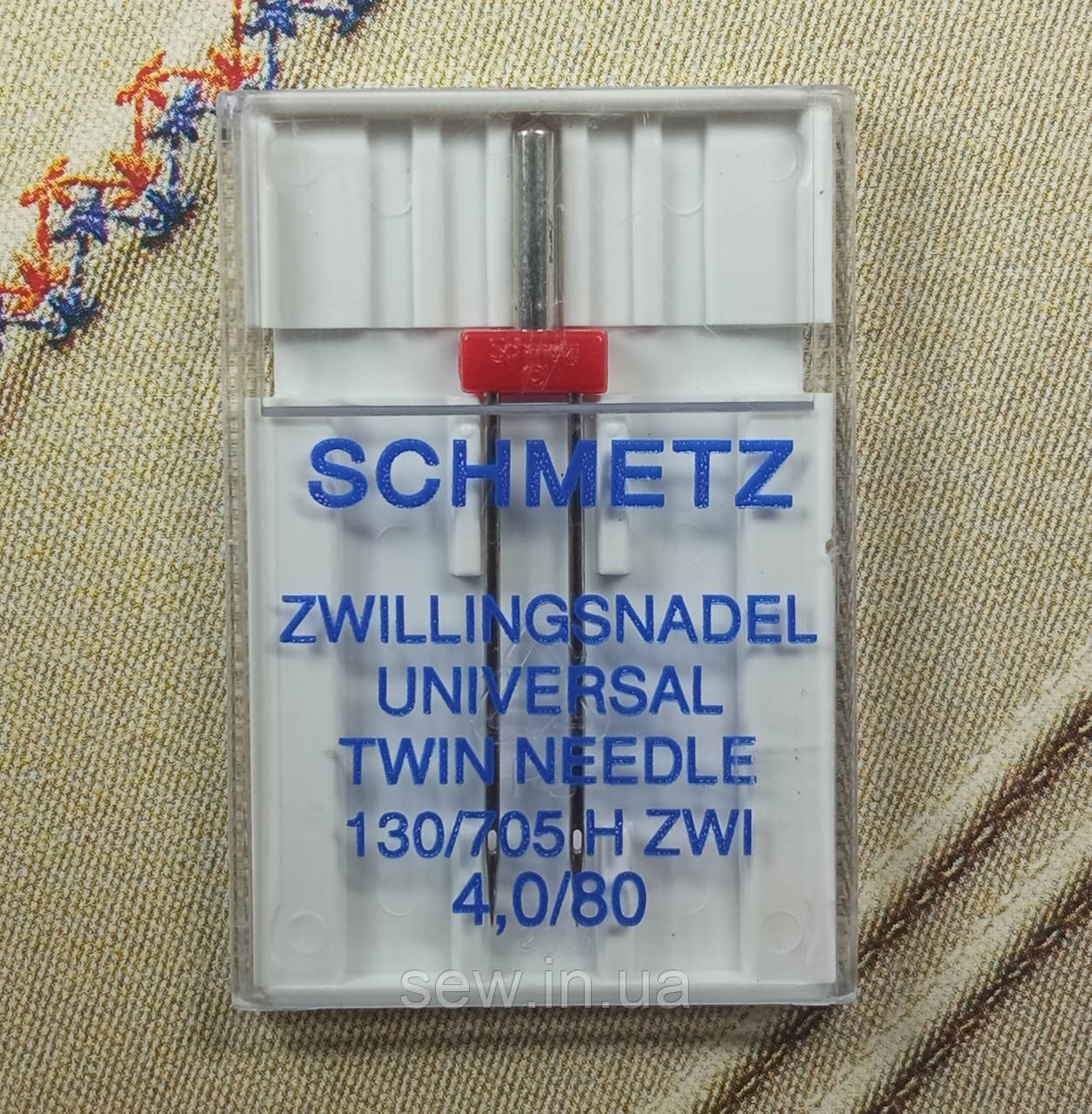 Голки Scmetz подвійні 4,0/80, фото 1