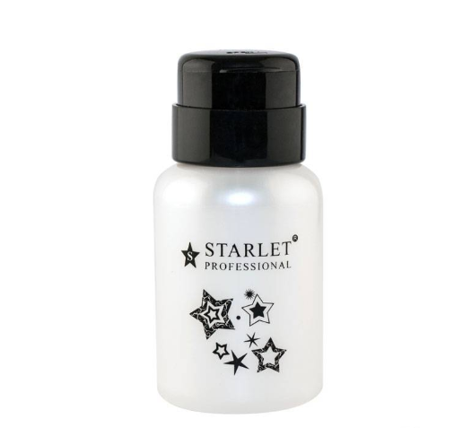Пластикова ємність для рідини з дозатором Starlet Professional, 220 мл