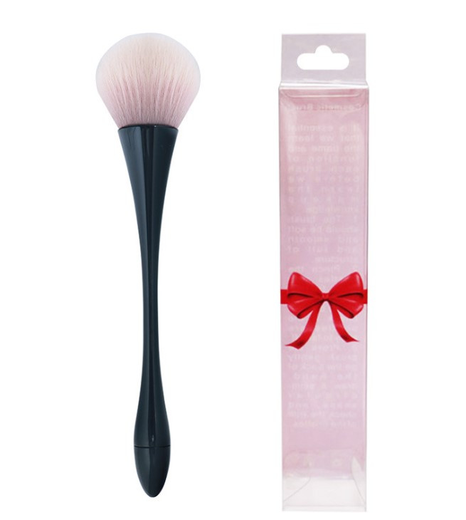 Кисть для пудри велика Plump black