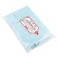 Безворсовые салфетки, 6Х4 см, (голубые)