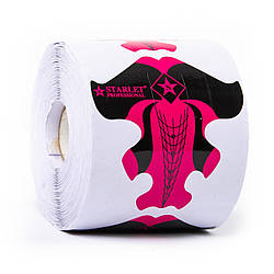 Форми для нарощування нігтів червоні, (Гострі)