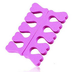 Роздільники для пальців ніг 100 пар, растопырки для педикюру