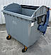 ESE пластиковий сміттєвий контейнер для ТПВ із сферичною кришкою 1,1 м3., фото 7