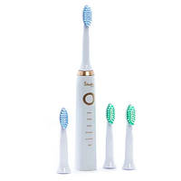 Електрична зубна щітка Shuke SK-601 з 4 насадками