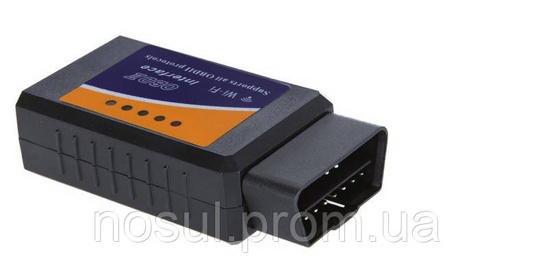 ELM327 адаптер для диагностики Wi-Fi OBD2 вайфай Android iPhone iPad iPod сканер неисправностей удаление ошибо - фото 2 - id-p225830082