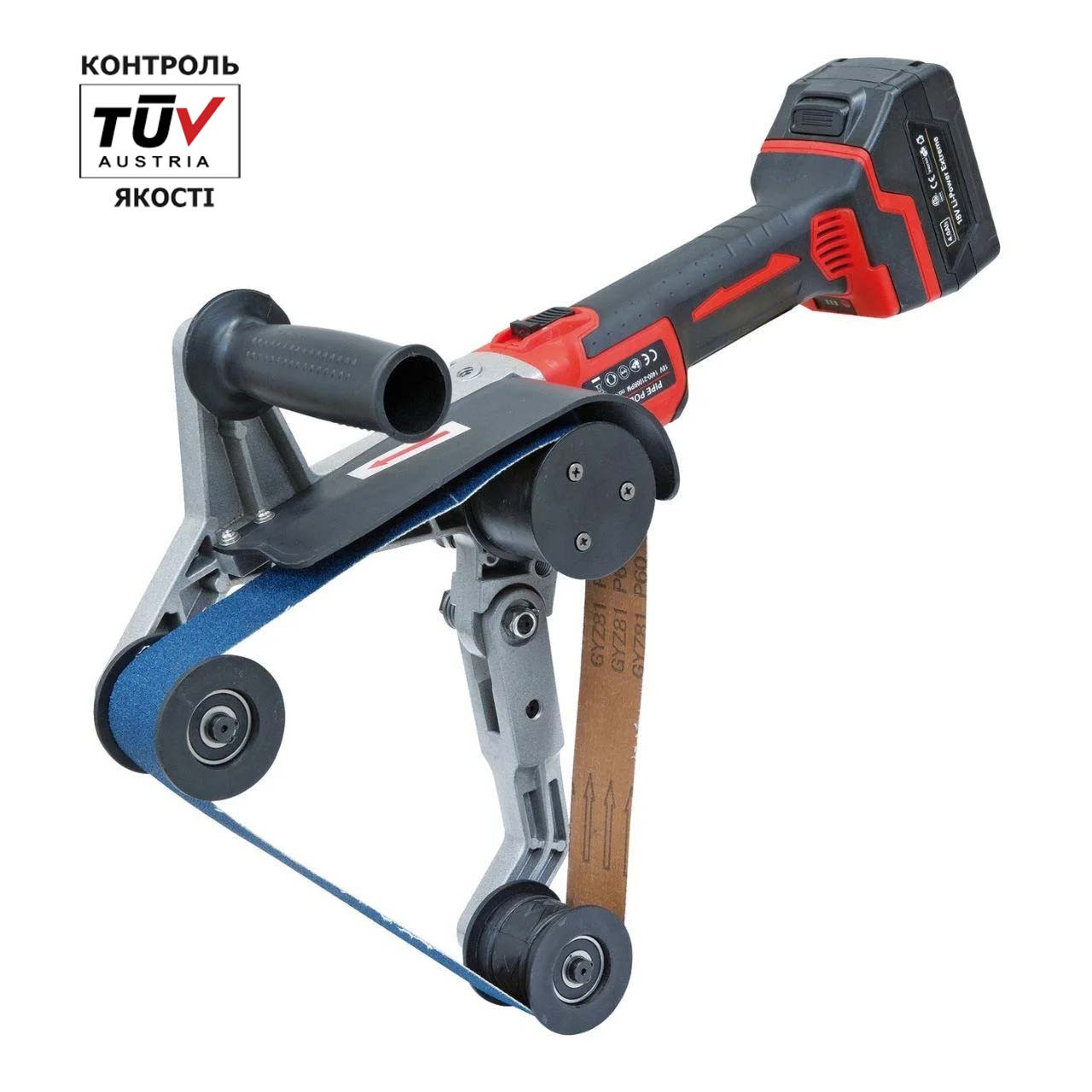 TBS 760 A Стрічкова шліфувальна машина для круглих труб Bernardo | шліфувальні верстати для труб