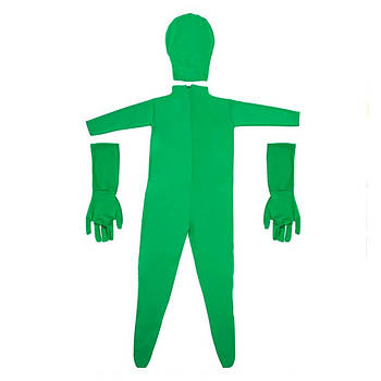 Роздільний зелений костюм хромокей (Green Chromakey) FST Chroma key