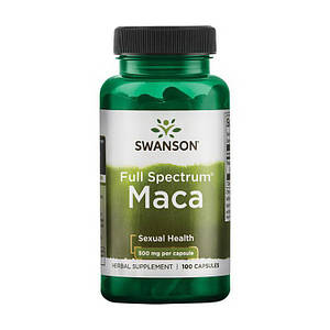 Мака Перуанська Swanson Maca 500 mg Full Spectrum 100 caps