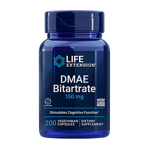 Диметиламіноетанол Life Extension DMAE Bitartrate 150 mg 200 caps