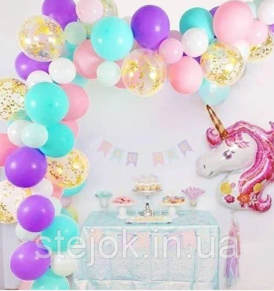 Фотозона з куль ПУРПУРНА МИТЬ, фото 1