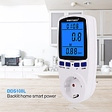 Энергометр Intertek (с подсветкой) Счетчик Енергометр Вольтметр Ваттметр амперметр ватметр Лічильник, фото 3