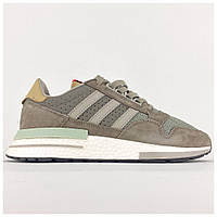 Мужские кроссовки Adidas ZX 500 RM Brown, кроссовки адидас зх 500 рм