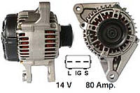 Генератор TOYOTA Celica Corolla MR2 RAV4 1.4 1.6 1.8 VT-i 1ZZ-FE 4ZZ-FE 1ZR-FE 3ZZ-FE