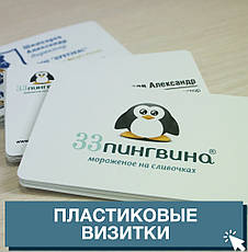 Пластикові візитки, фото 2