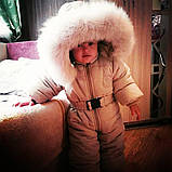 Ошатний, красивий комбінезон дитячий зимовий, фото 3