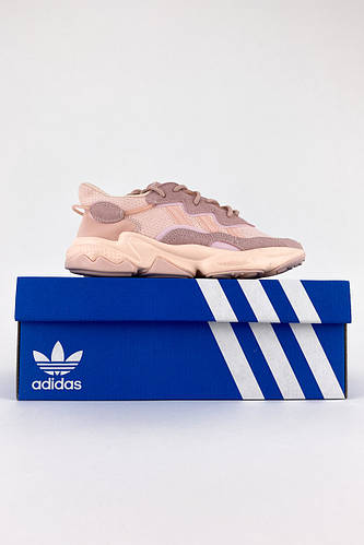 Женские кроссовки Adidas Ozweego Pink, розовые кроссовки адидас озвиго ...