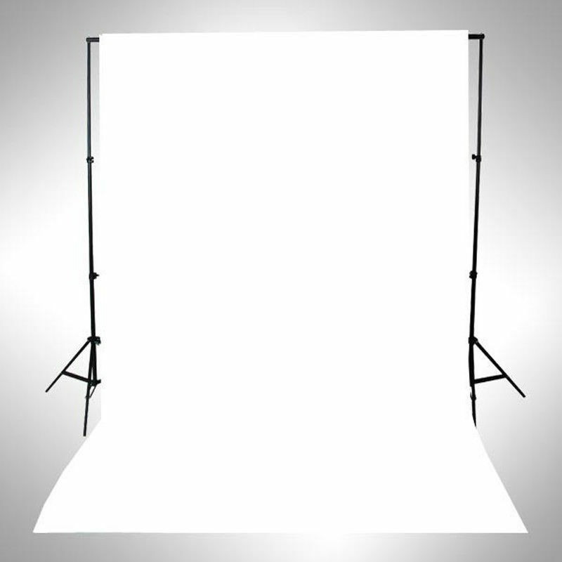 Фотозона, вініловий білий фон 2,2*4 м Premium+ тримач на стійках "Корота" комплект KIT FTR-901 VINIL BD-PRO