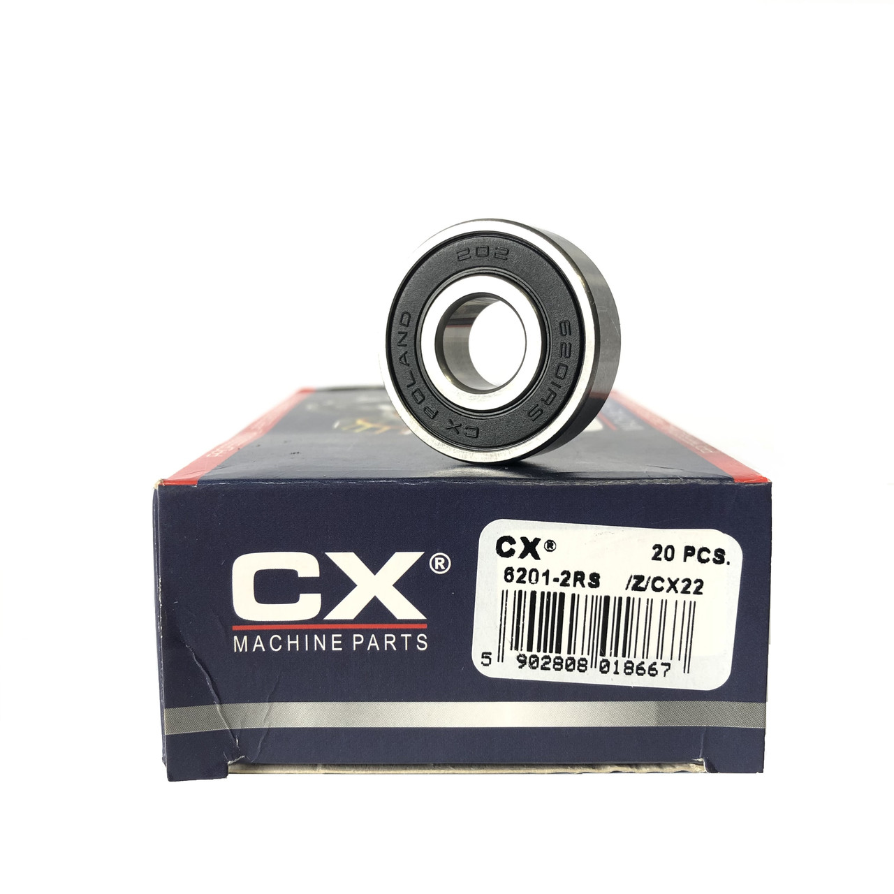 Підшипник CX 6201 2RS | 180201 | 62012rs Польща
