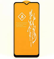 Захисне скло 6D Rinbo на весь екран для OnePlus 7T 1+7T чорний клей по всій поверхні