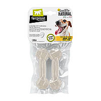 Жувальна кісточка для собаки з ароматом курки Ferplast GoodBite Natural Chicken (Ферпласт Гудбайт Нейчурал) S - 40 гри. х 2 шт. - 11 x 3,6 x h 1,7 cm