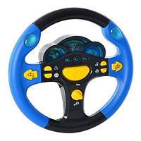 Дитяче ігрове кермо 7044  укр. мовою  Синій