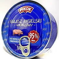 Гуляш свиной Pikok Gulasz Angielski Wieprzowy 300г Польша