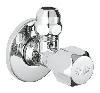 Кран приборный угловой 1/2"x3/8" GROHE 2201700M № вн-нр ручка 80098