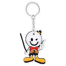 Брелок BK1007 на ланцюжку гумовий