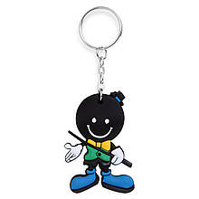 Брелок BK1008 на ланцюжку, гумовий