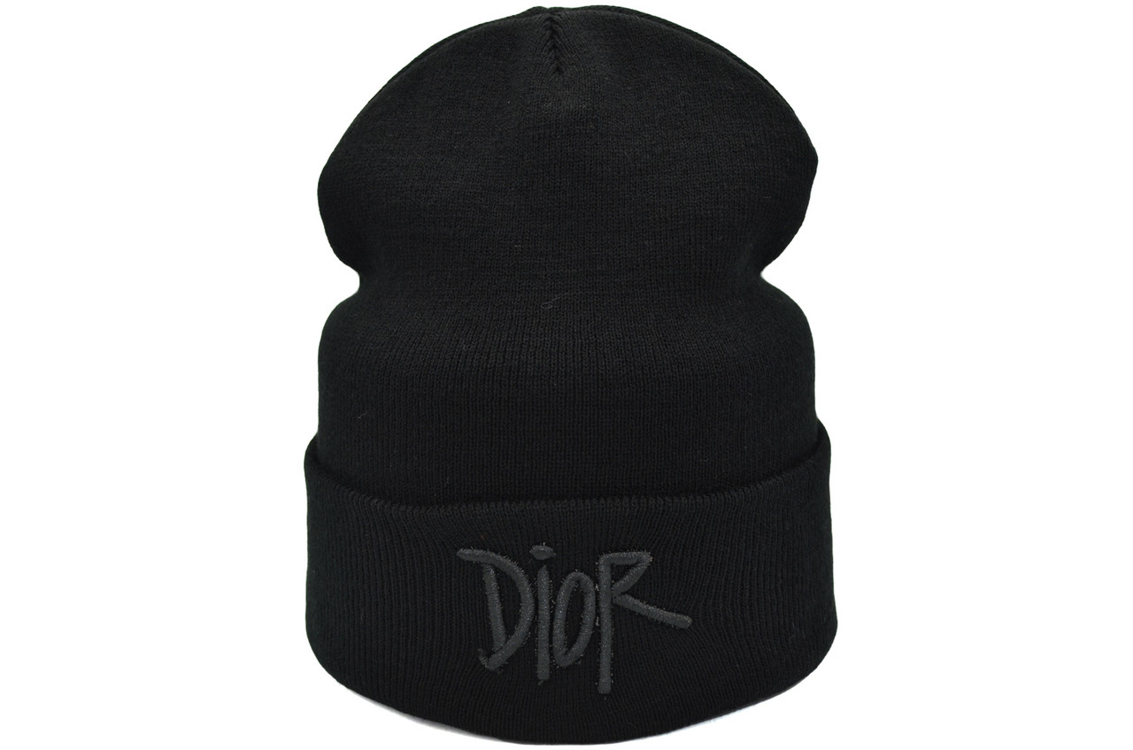 Шапка Hip Hop Shop Dior 55-59 см чорна (H-08118-405)
