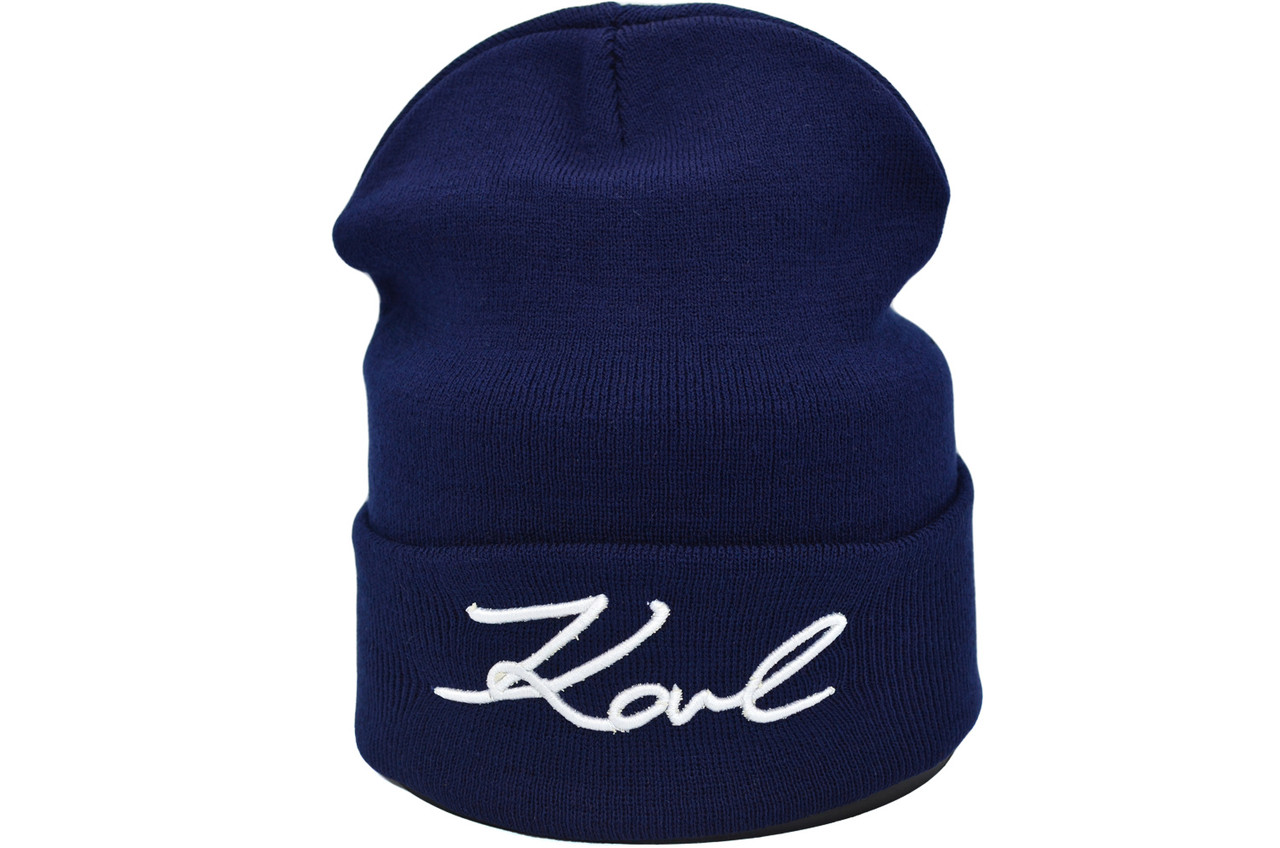 Шапка Hip Hop Shop Karl 55-59 см темно-синя (H-08118-417)